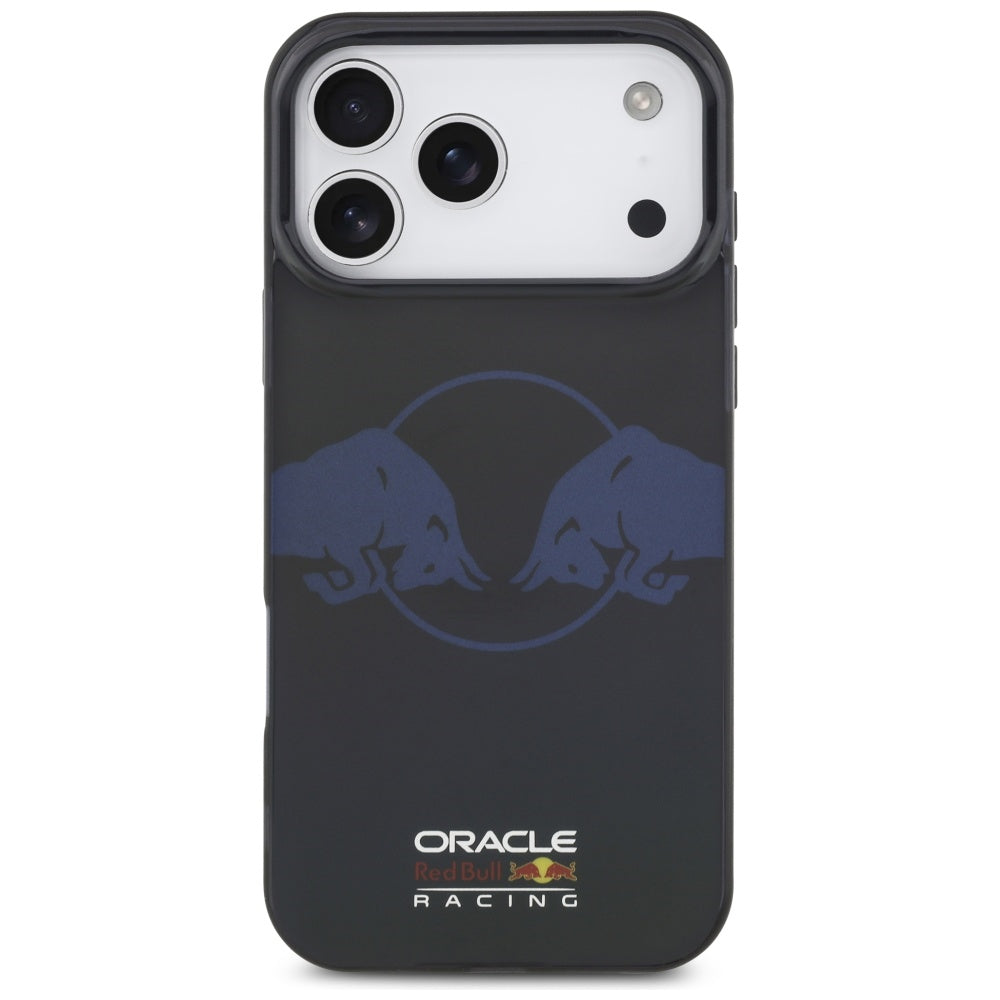 Red Bull iPhone 17 Pro Max - IML Transparent Two Bulls MagSafe - Σκληρή Θήκη με Πλαίσιο Σιλικόνης - Navy Blue - RBHMP17X24HIDBV