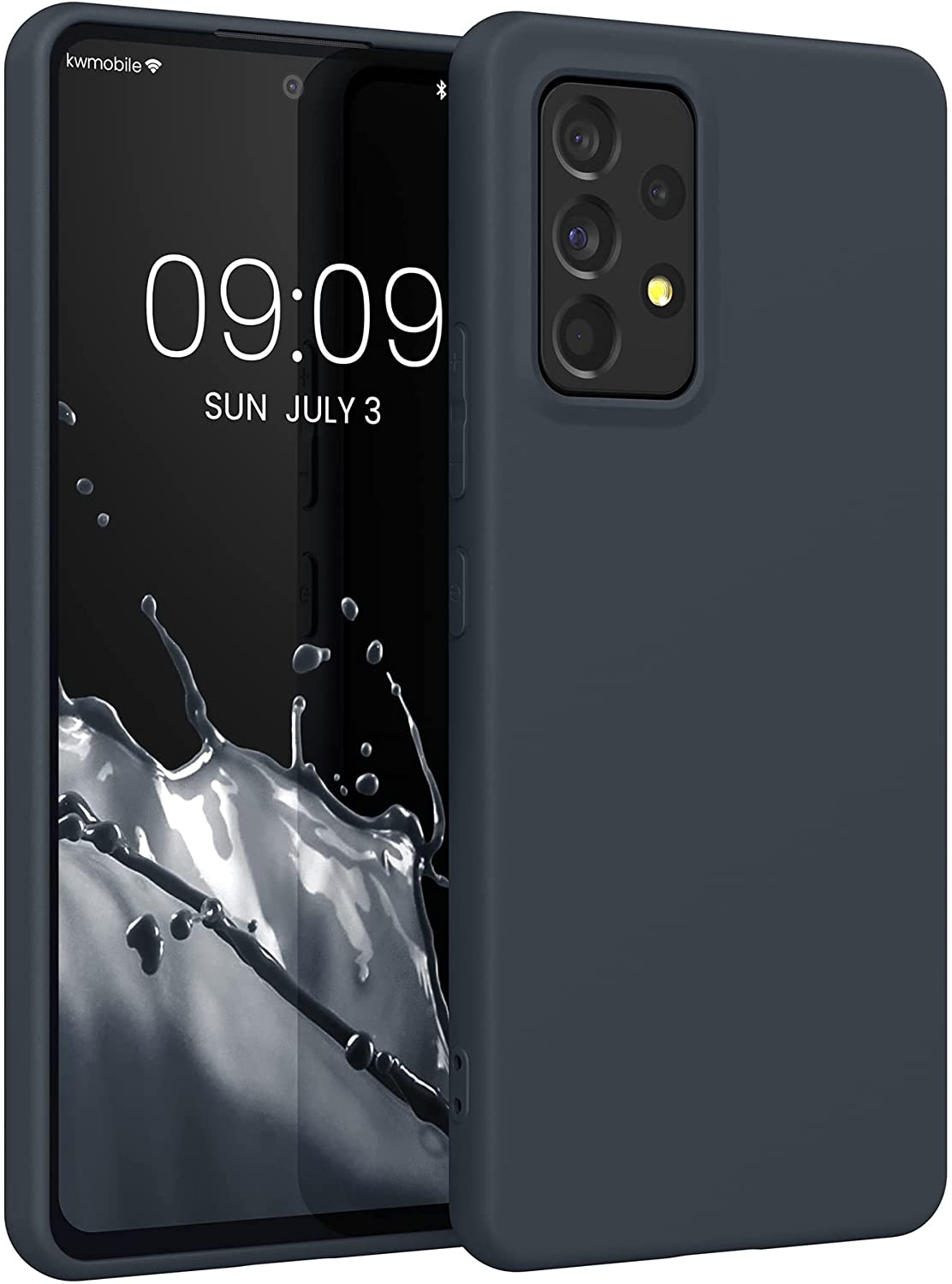 KW Samsung Galaxy A53 5G Θήκη Σιλικόνης TPU - Blueberry Blue - 57808.186