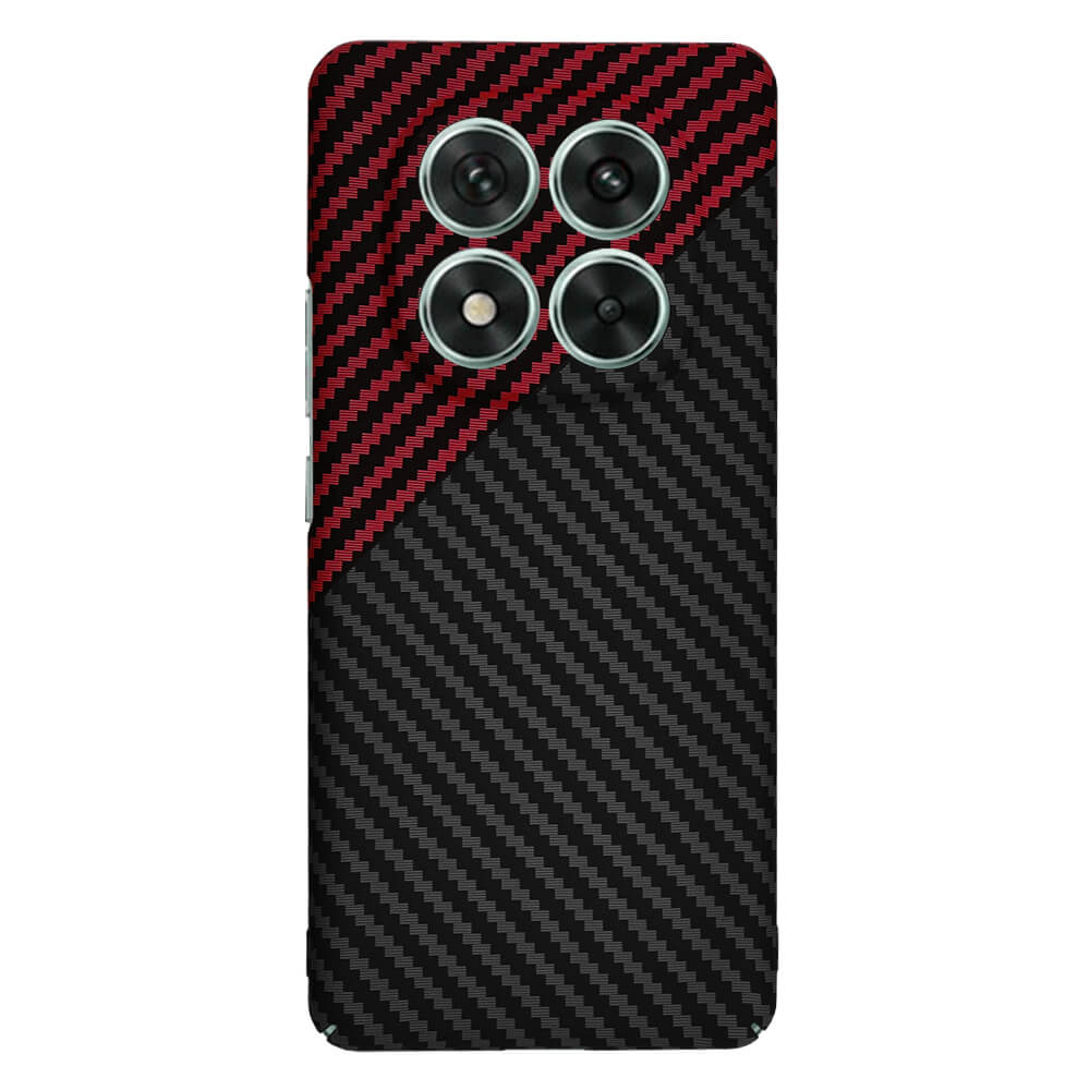 Techsuit Xiaomi Redmi Note 14 Pro 5G / Poco X7 Σκληρή Θήκη Carbonite FiberShell - Red Vortex