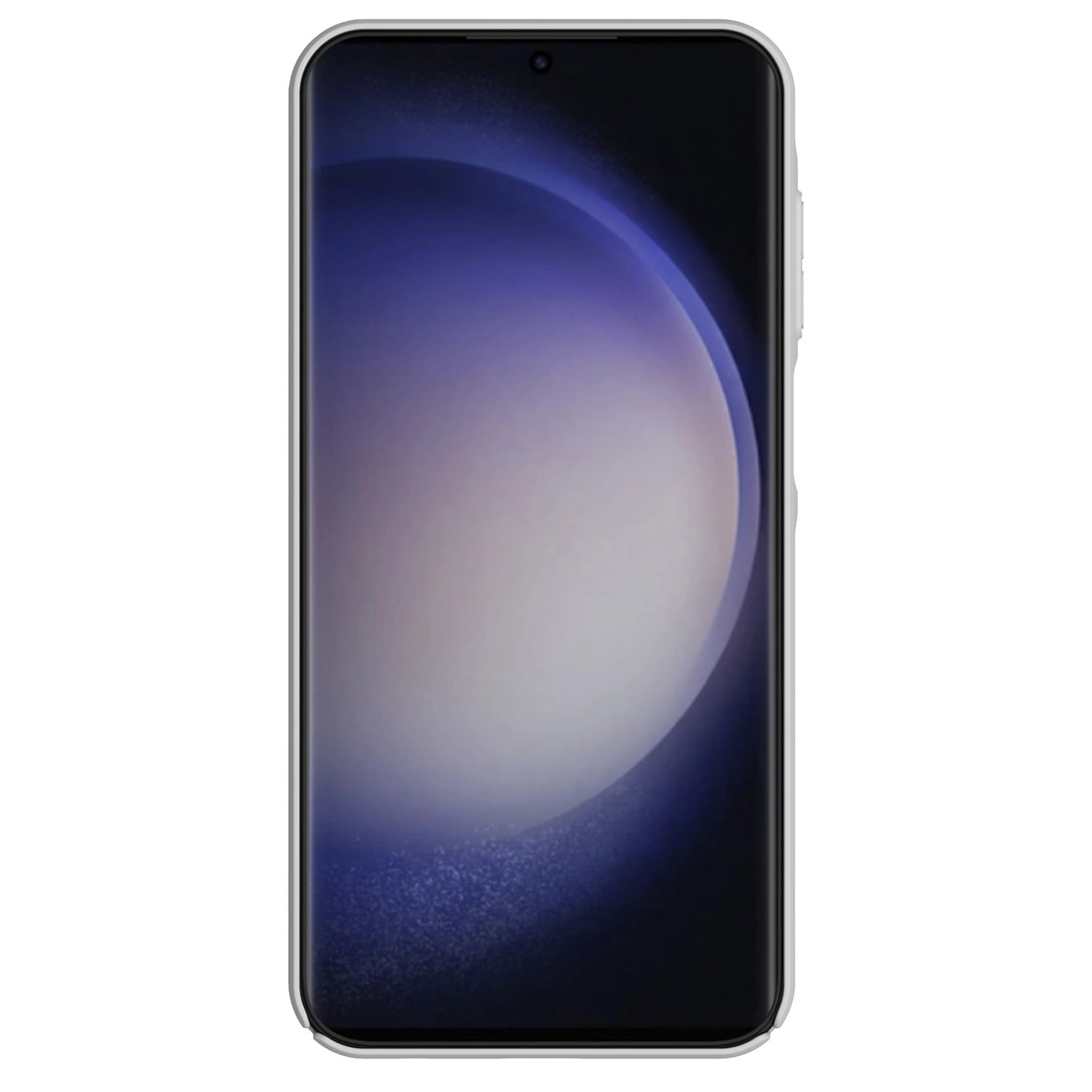 Nillkin Samsung Galaxy A15 4G / A15 5G Super Frosted Shield Σκληρή Θήκη με Πλαίσιο Σιλικόνης - White