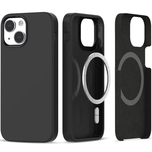 Tech - Protect iPhone 13 Silicone Magsafe Θήκη Σιλικόνης TPU - Black