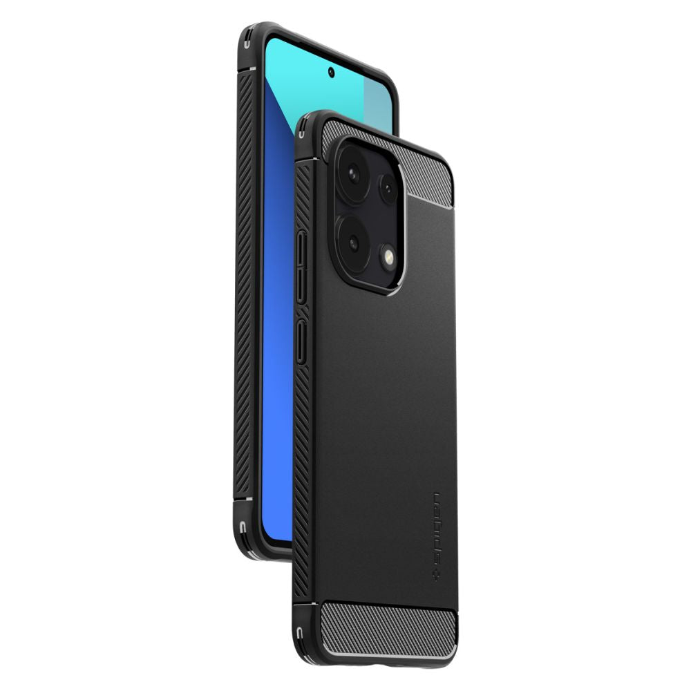 Spigen Xiaomi Redmi Note 13 4G Θήκη TPU Rugged Armor - Matte Black