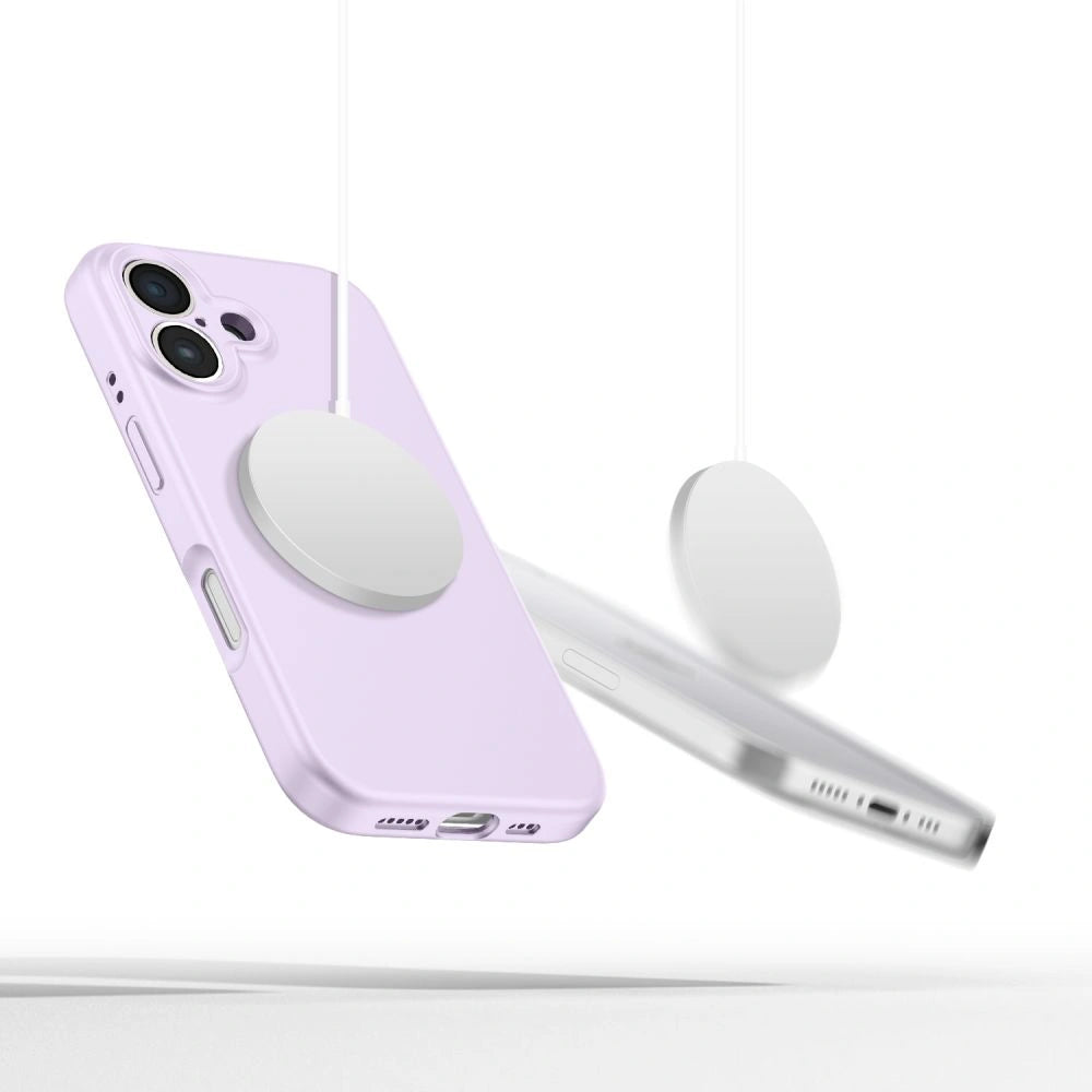 Tech-Protect iPhone 16e Liquid Silicone MagSafe Θήκη Σιλικόνης - Mauve