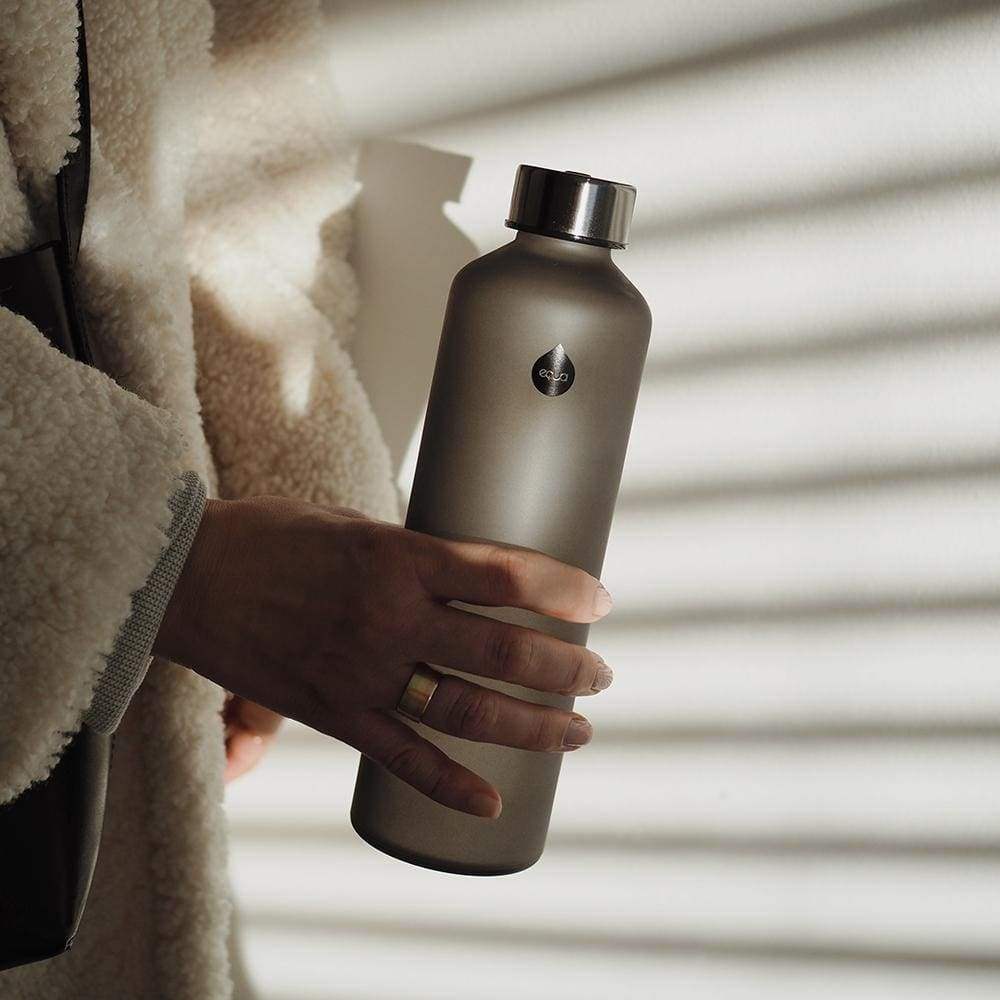 Equa Mismatch Ash Γυάλινο Μπουκάλι Νερού - 750ml - Ash / Διάφανο