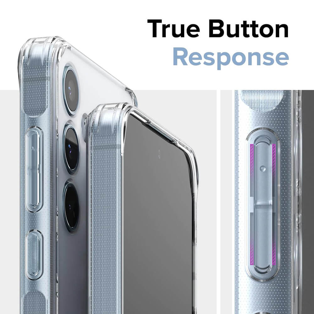 Ringke Samsung Galaxy A55 5G - Fusion - Σκληρή Θήκη με Πλαίσιο Σιλικόνης - Matte Clear