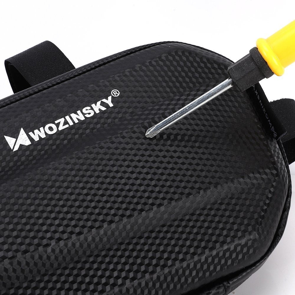 Wozinsky Bike Frame Storage Bag - Universal Τσάντα Αποθήκευσης για Ποδήλατο 1,5L - Black - WBB10BK