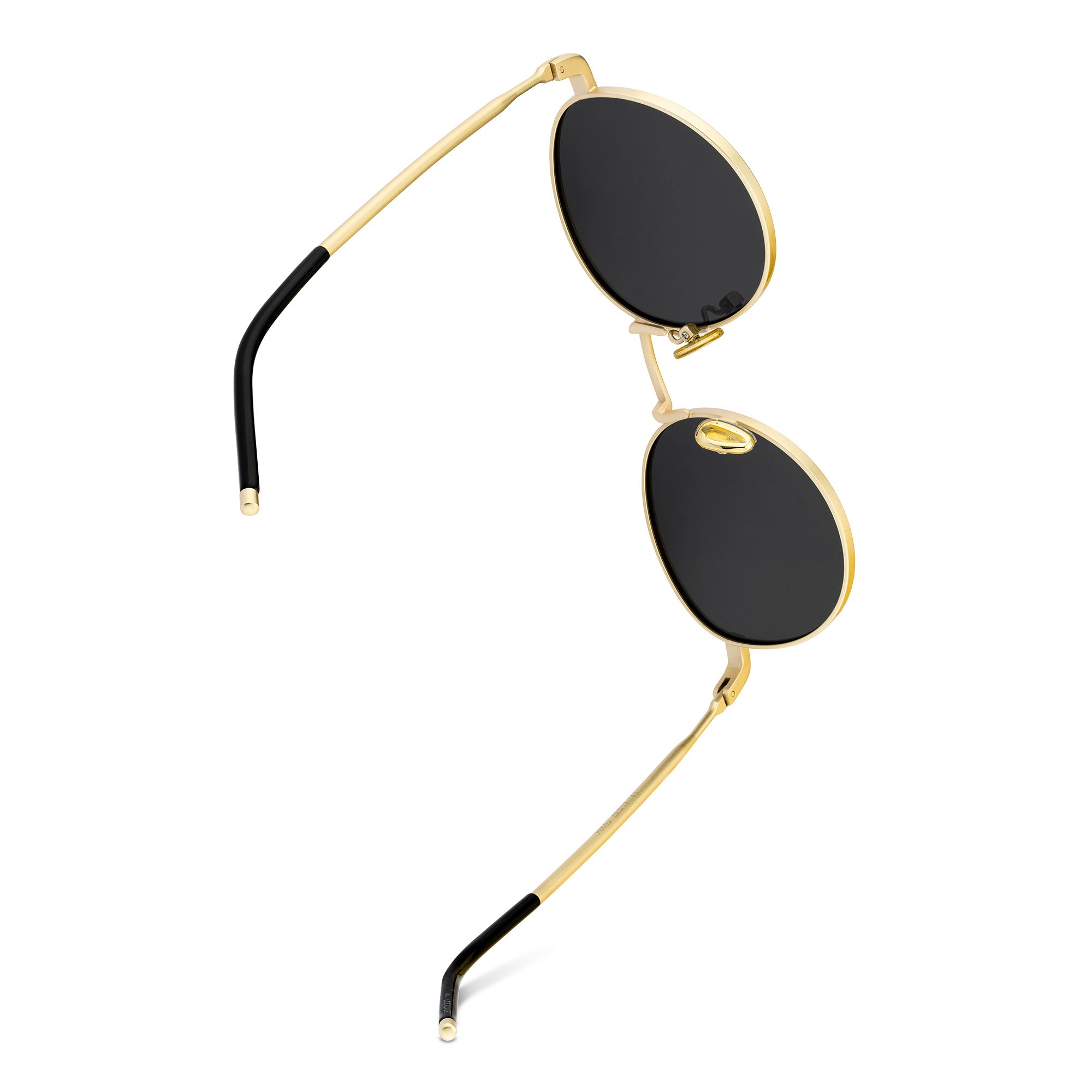 Navaris Aviator Unisex Γυαλιά Ηλίου - Black / Gold - 53170.2.21