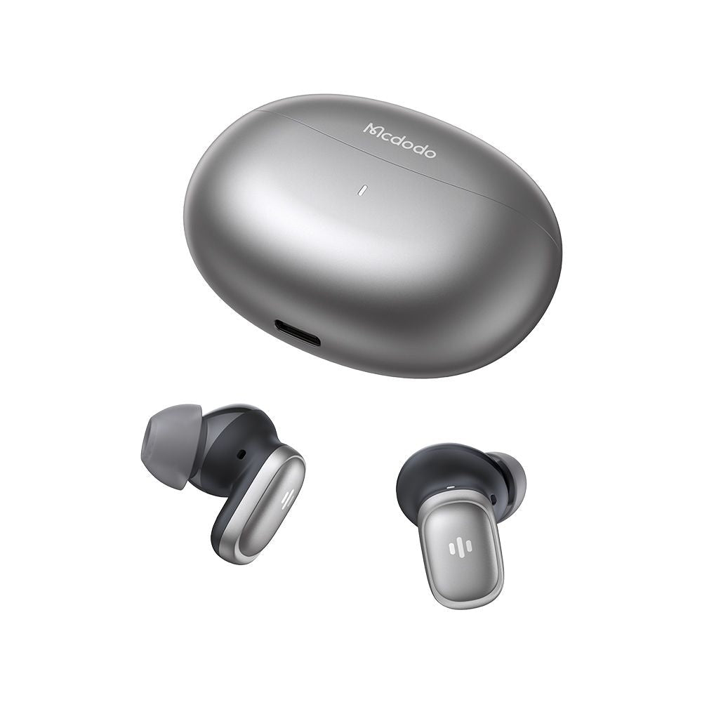 Mcdodo Ασύρματα ακουστικά για Κλήσεις / Μουσική Bluetooth 5.4 - A01 Series - Silver