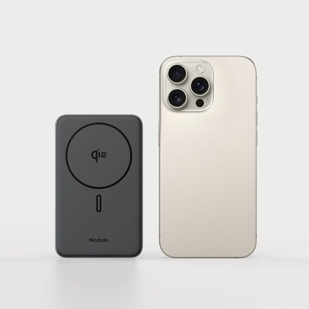 Mcdodo Ασύρματο MagSafe PowerBank 10000mAh 20W με Αναδιπλούμενη Βάση Στήριξης - MC-6310 - Black