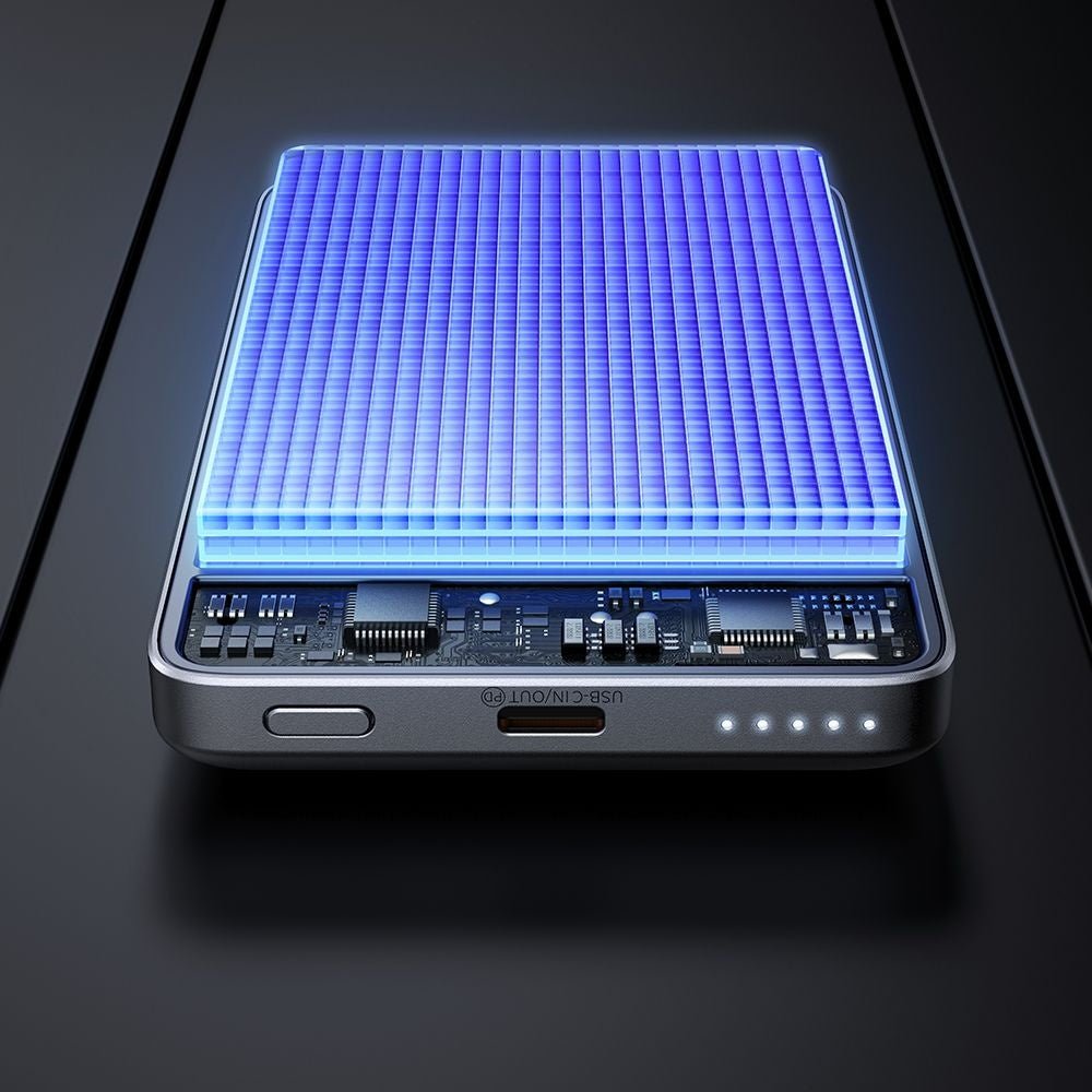 Mcdodo Ασύρματο MagSafe PowerBank 10000mAh 20W με Θύρα Type - C - Meta Series MC - 4651 - Black