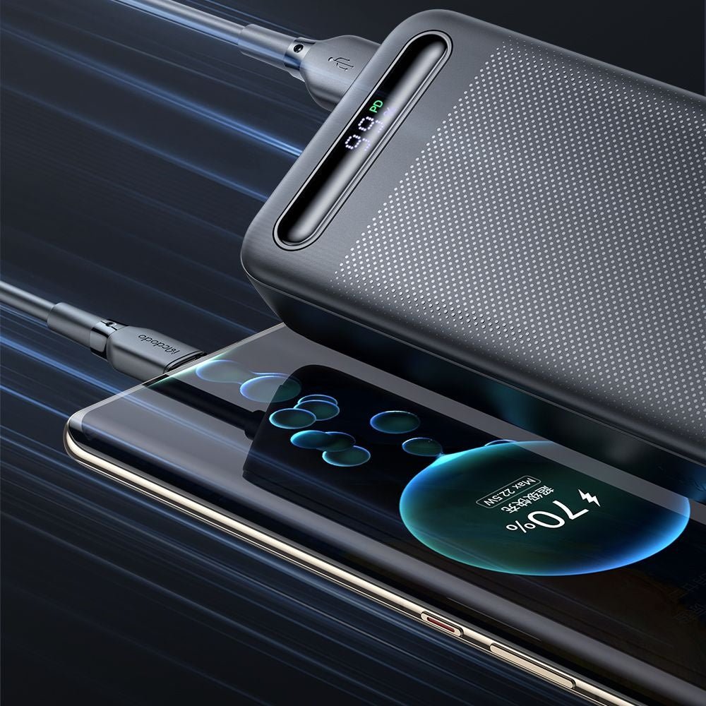 Mcdodo Ασύρματο MagSafe PowerBank 20000mAh 22.5W με 1 Θύρα Type - C και 2 Θύρες USB - Star Series MC - 3891 - Black