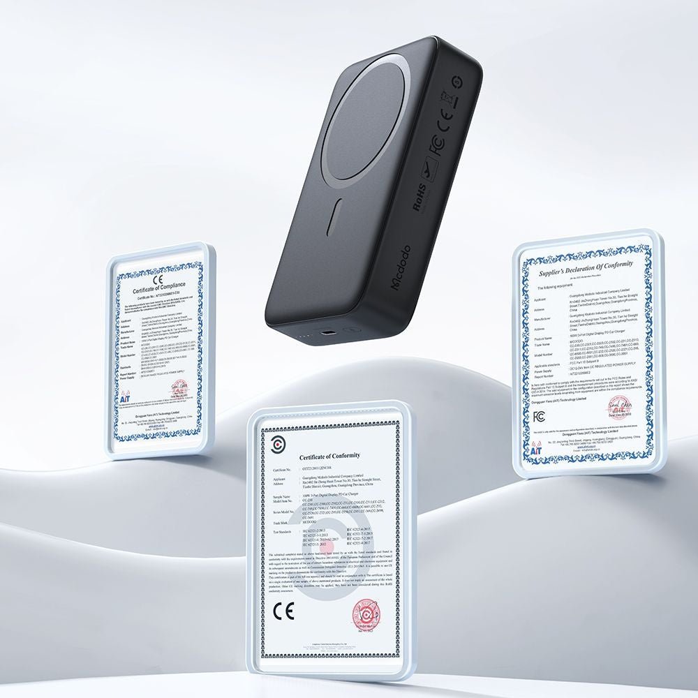Mcdodo Ασύρματο MagSafe PowerBank 20000mAh με Θύρα Type-C 20W - Ambilight Series MC-5021 - Black