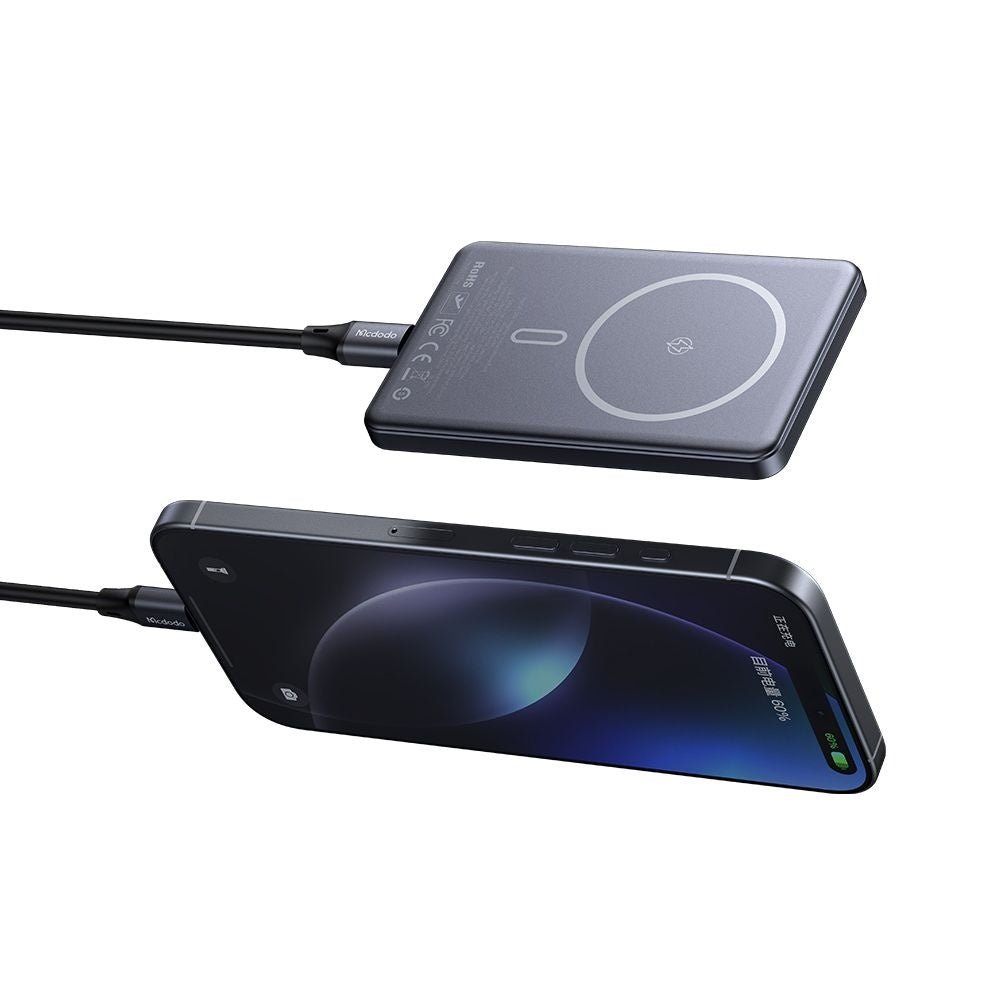Mcdodo Ασύρματο MagSafe PowerBank 5000mAh 20W με Θύρα Type - C - Meta Series MC - 4641 - Black