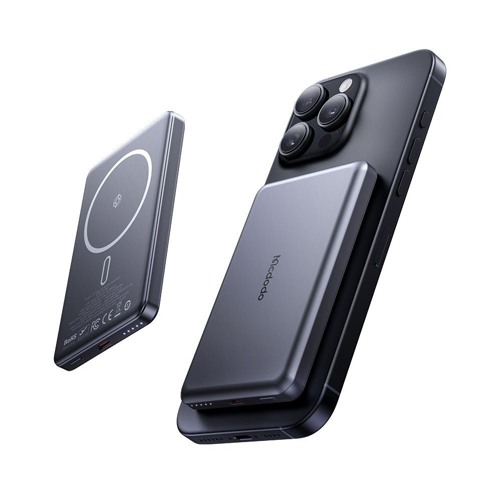 Mcdodo Ασύρματο MagSafe PowerBank 5000mAh 20W με Θύρα Type - C - Meta Series MC - 4641 - Black