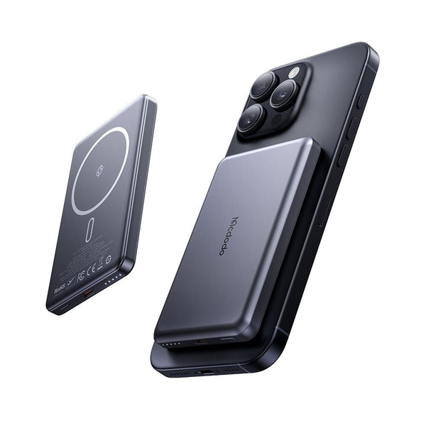 Mcdodo Ασύρματο MagSafe PowerBank 5000mAh 20W με Θύρα Type - C - Meta Series MC - 4641 - Black
