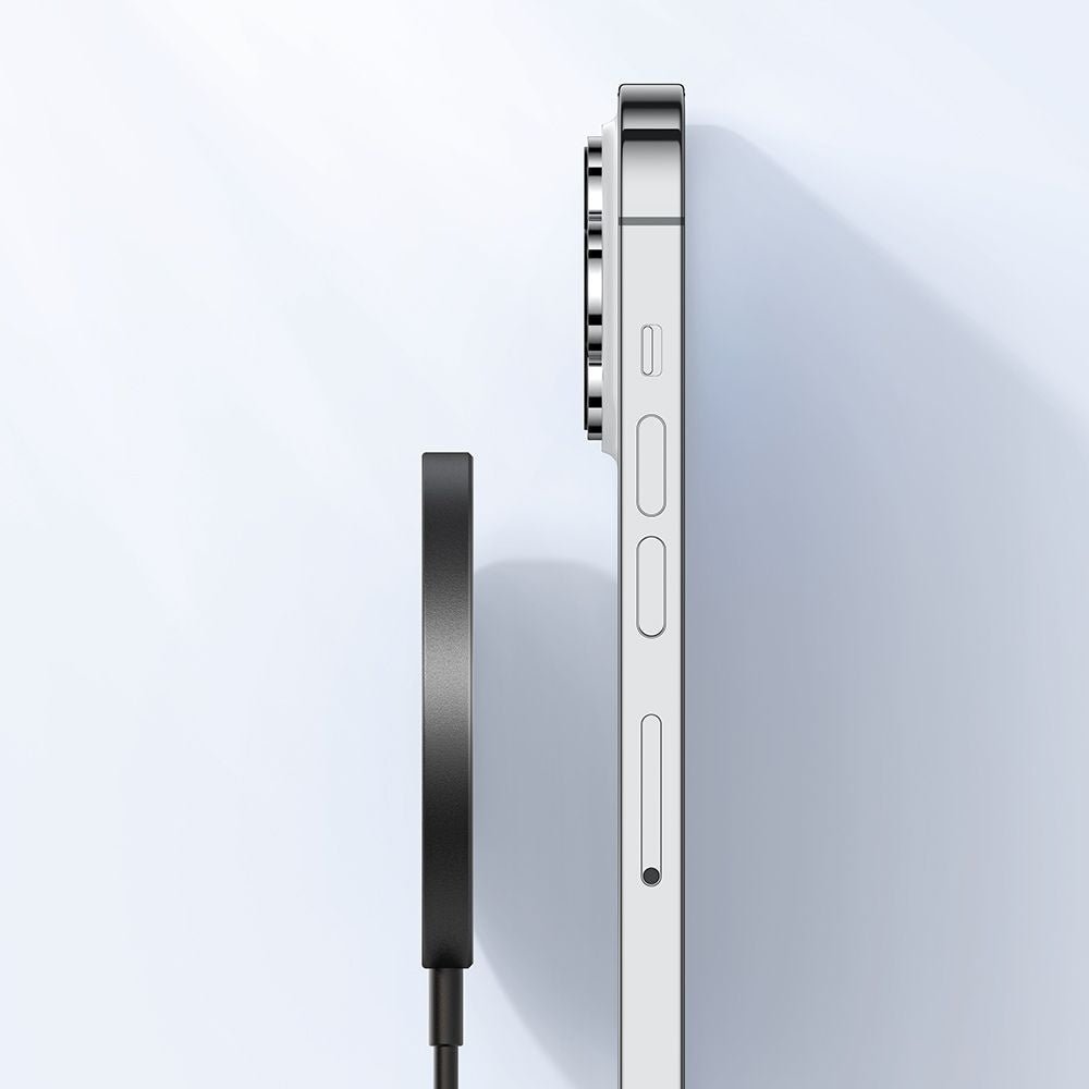 Mcdodo Μαγνητικός Ασύρματος Φορτιστής MagSafe 15W - Moon Series - Black