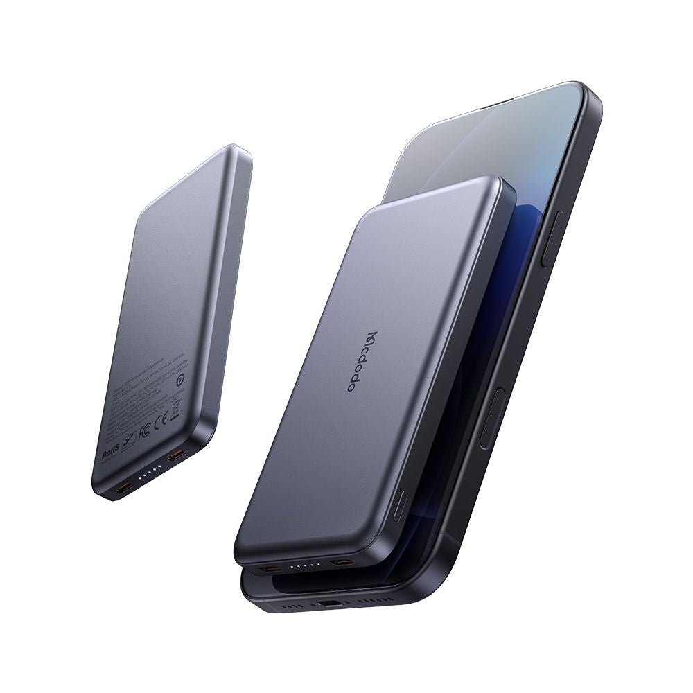 Mcdodo PowerBank 10000mAh 20W με 2 Θύρες Type - C - Meta Series MC - 3781 - Black