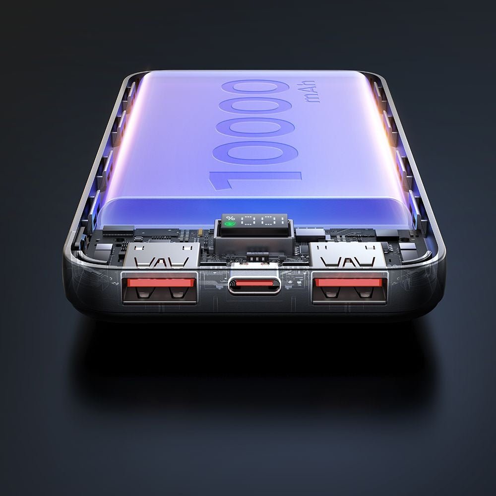 Mcdodo PowerBank 10000mAh 22.5W με 2 Θύρες USB και 1 Θύρα Type - C - MC - 4220 - Black