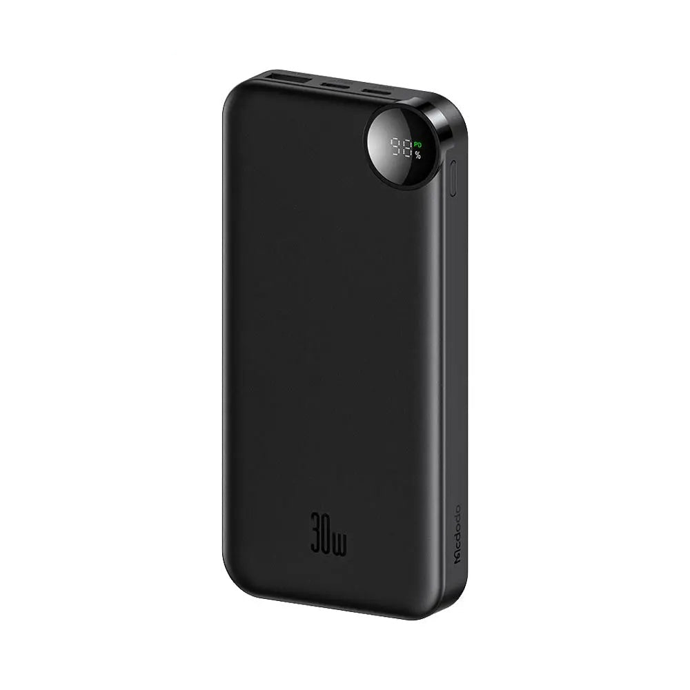 Mcdodo PowerBank 10000mAh 30W με 2 Θύρες Type - C και 1 Θύρα USB - MC - 3850 - Black