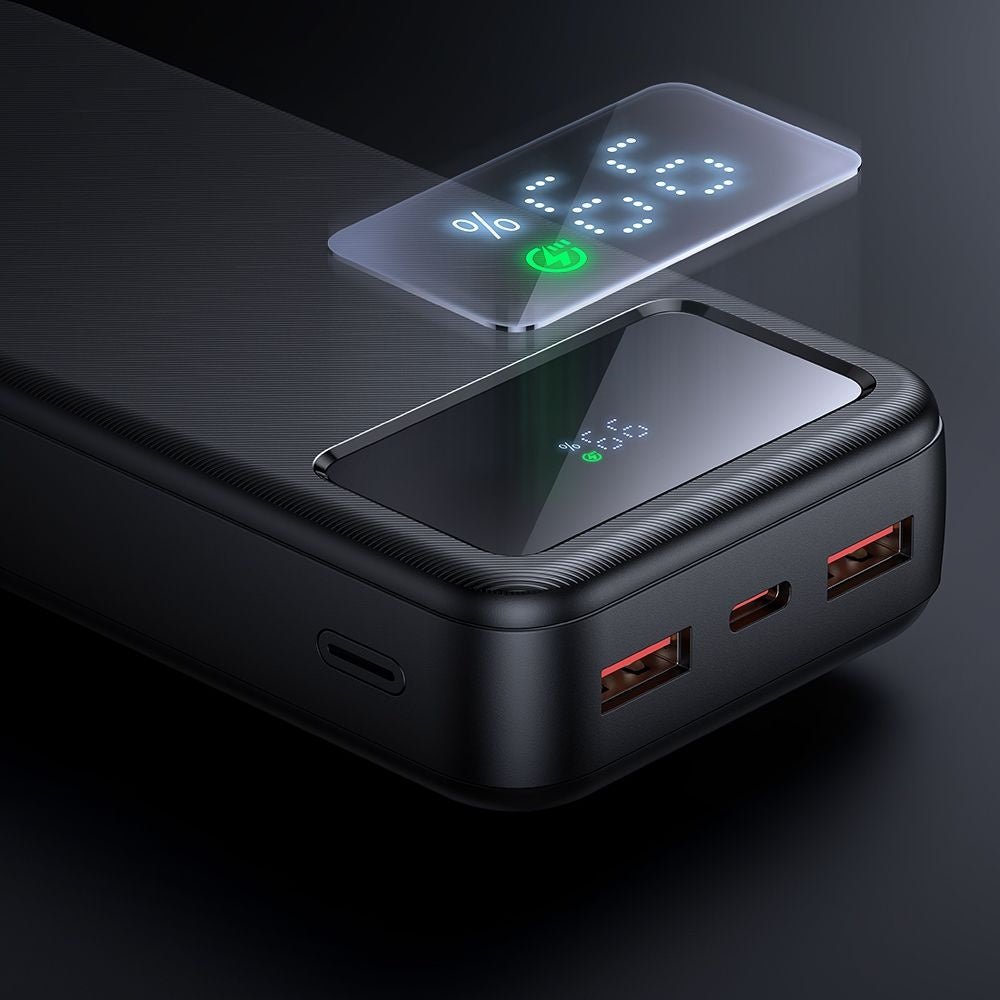 Mcdodo PowerBank 20000mAh 22.5W με 2 Θύρες USB και 1 Θύρα Type - C - MC - 4230 - Black