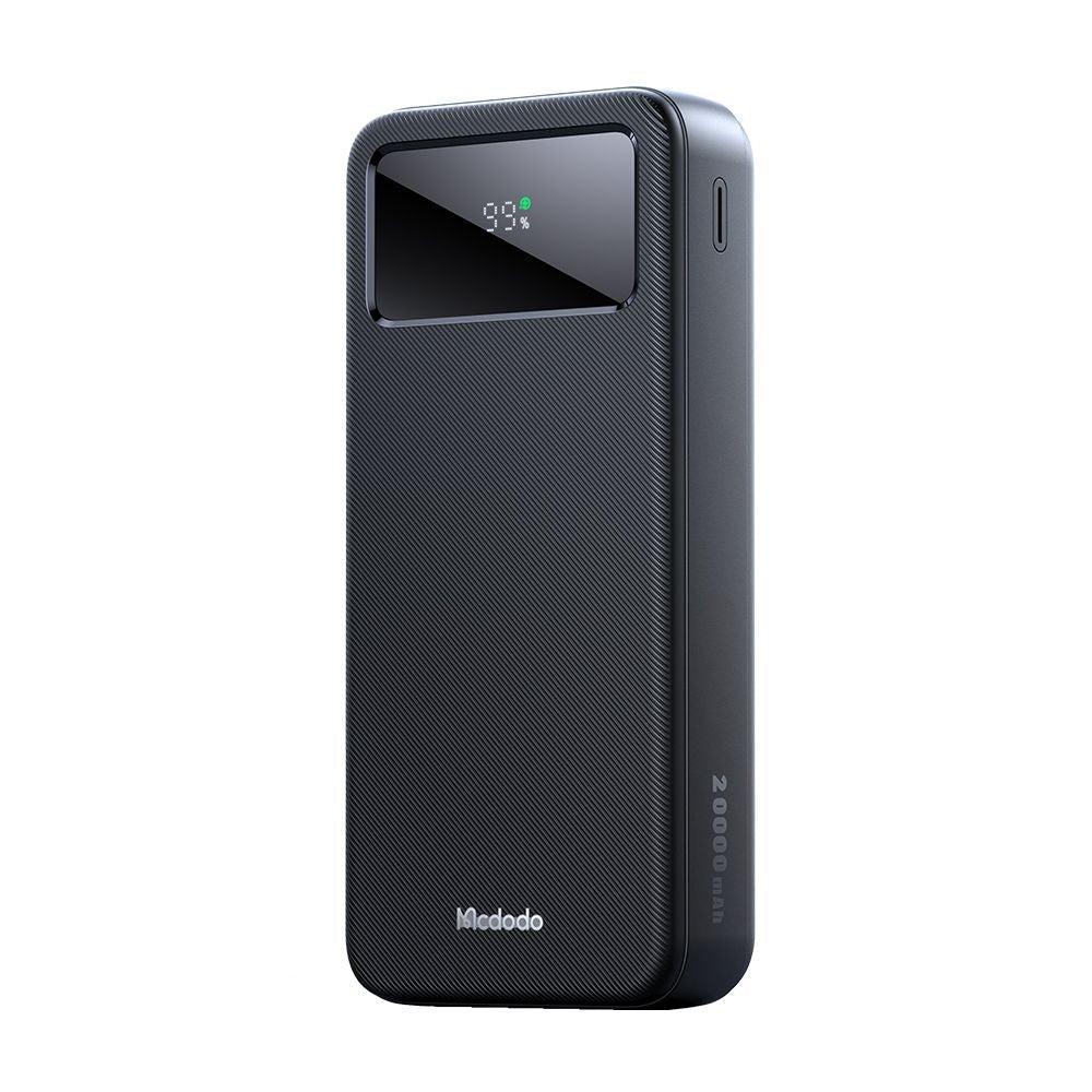 Mcdodo PowerBank 20000mAh 22.5W με 2 Θύρες USB και 1 Θύρα Type - C - MC - 4230 - Black