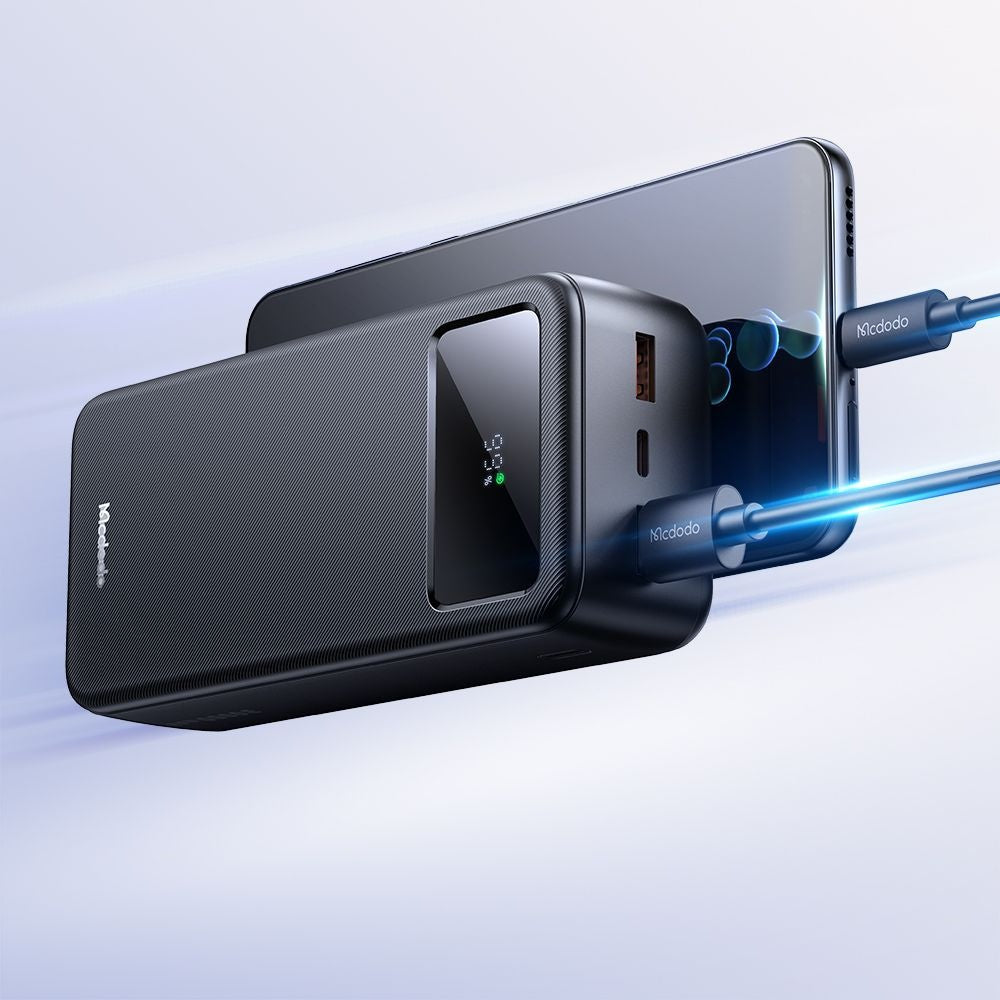 Mcdodo PowerBank 30000mAh 22.5W με 2 Θύρες USB και 1 Θύρα Type - C - MC - 4240 - Black