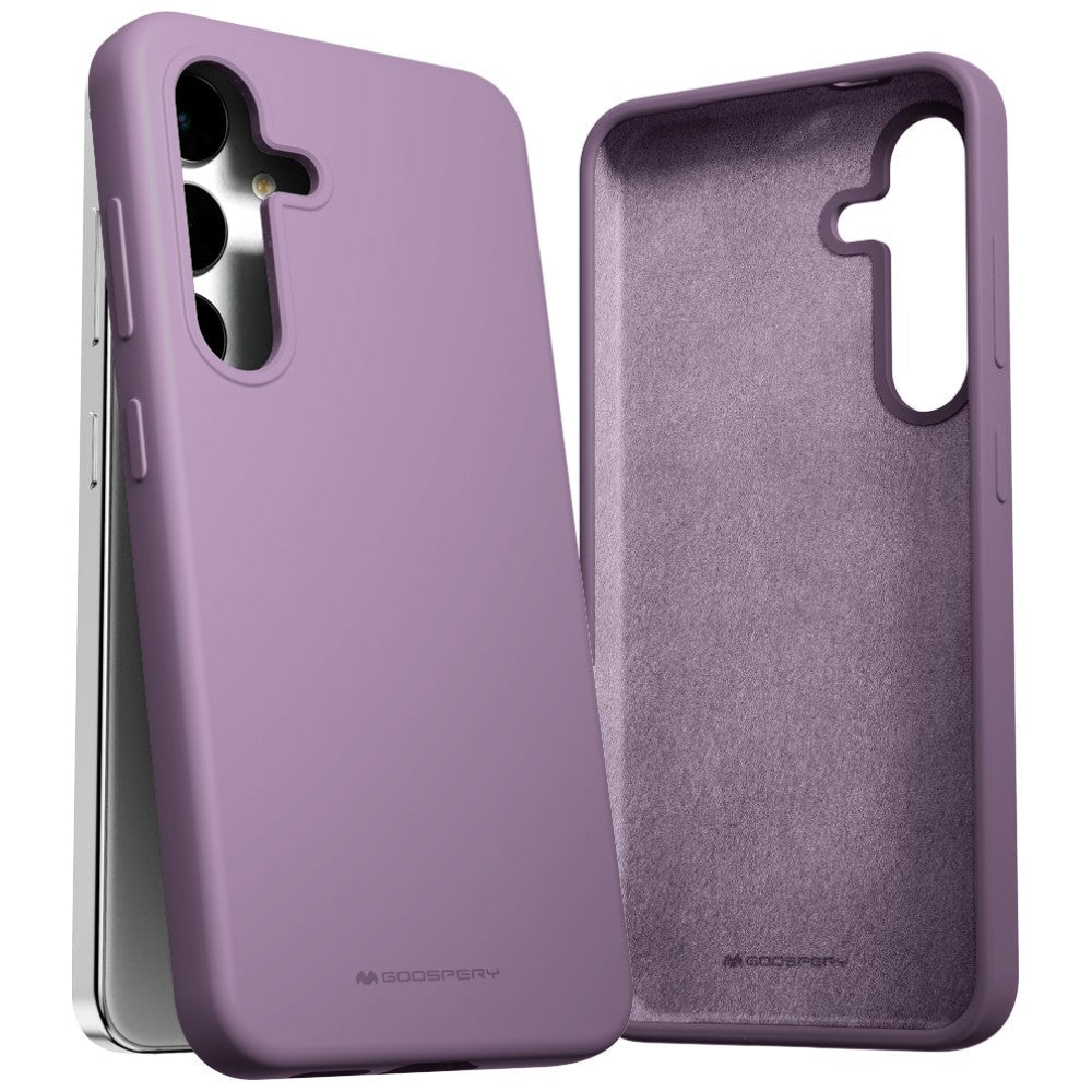 Mercury Samsung Galaxy S24 Silicone Θήκη Σιλικόνης - Purple