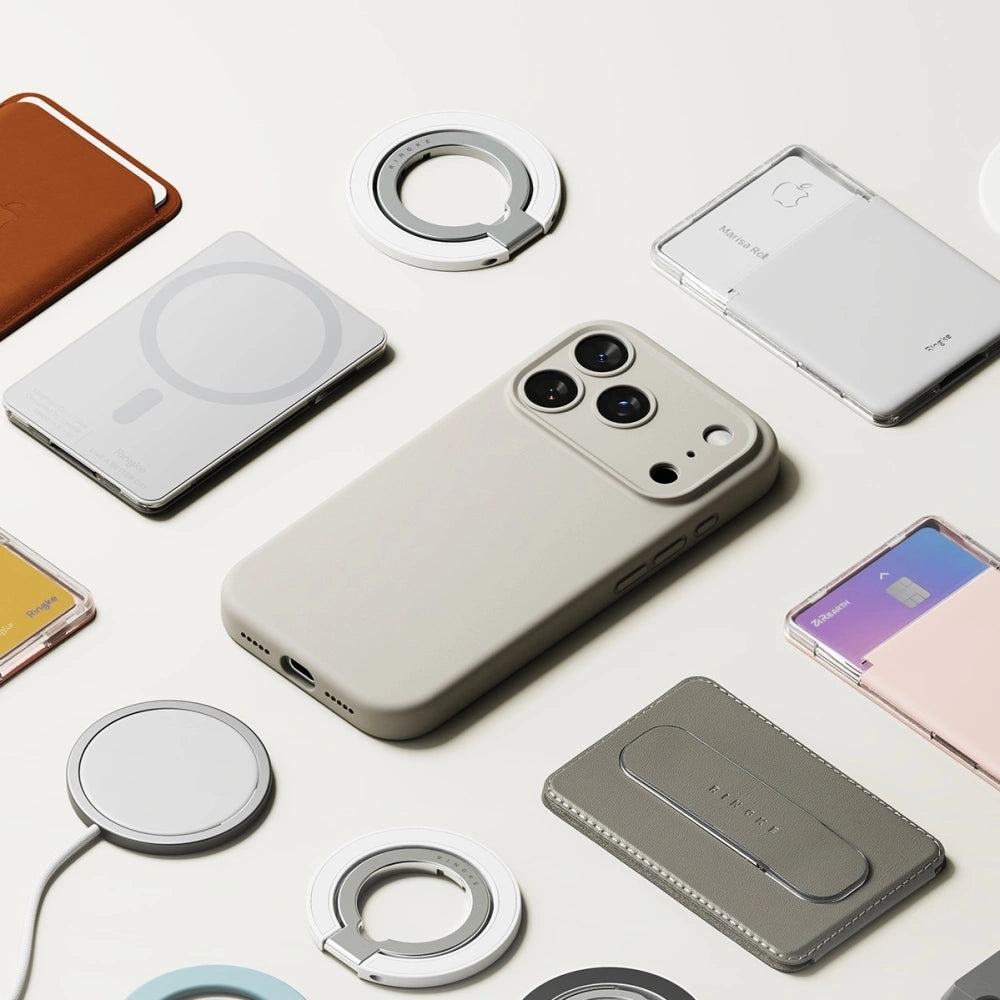 Ringke iPhone 17 Pro - Silicone Magnetic MagSafe - Θήκη Σιλικόνης με MagSafe - Stone