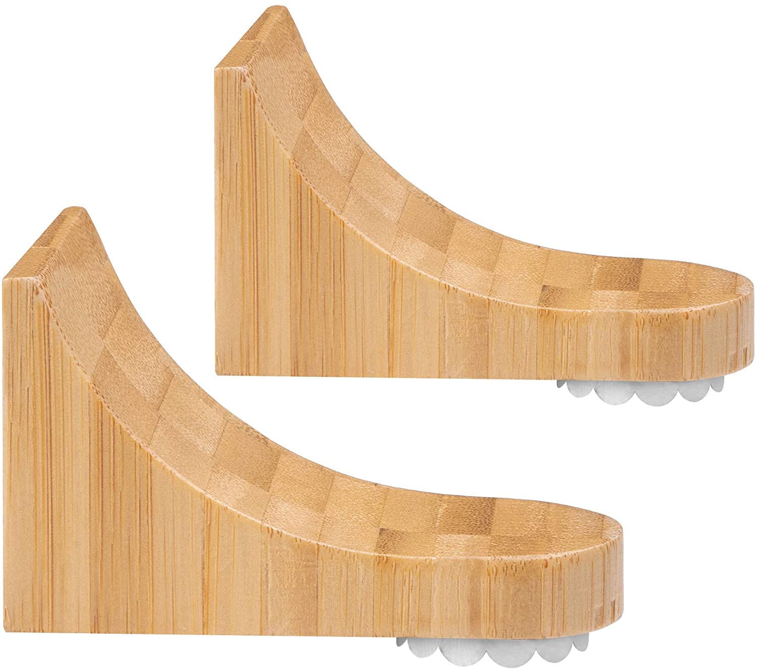 Navaris Σετ με 2 Μαγνητικές Βάσεις Τοίχου για Σαπούνι - Bamboo - 52625.05