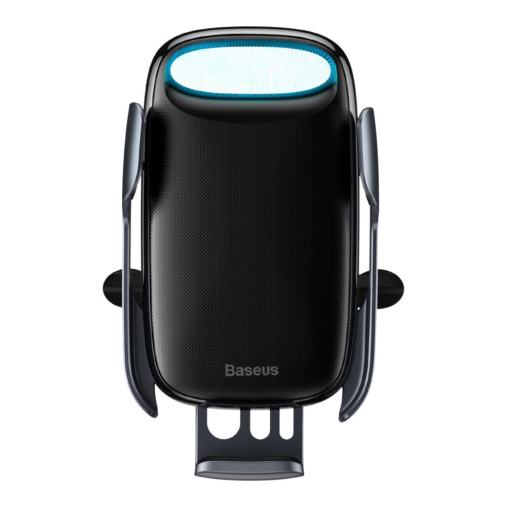 Baseus Milky Way Electric Bracket Universal Βάση Αυτοκινήτου Αεραγωγού με Ασύρματη Φόρτιση Qi Charge - Black - WXHW02-01