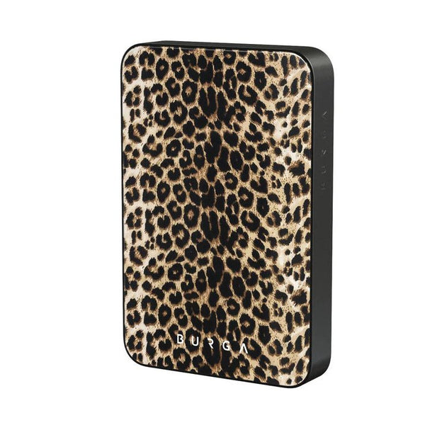 Burga Μαγνητικό Ασύρματο MagSafe PowerBank 5000mAh με Καλώδιο Type - C to Type - C - Gunmetal - Player