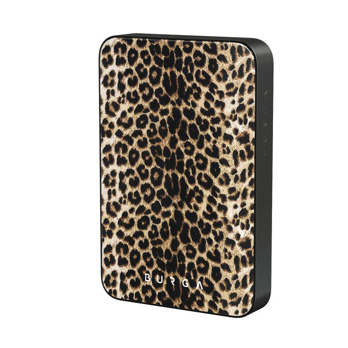 Burga Μαγνητικό Ασύρματο MagSafe PowerBank 5000mAh με Καλώδιο Type-C to Type-C - Gunmetal - Player