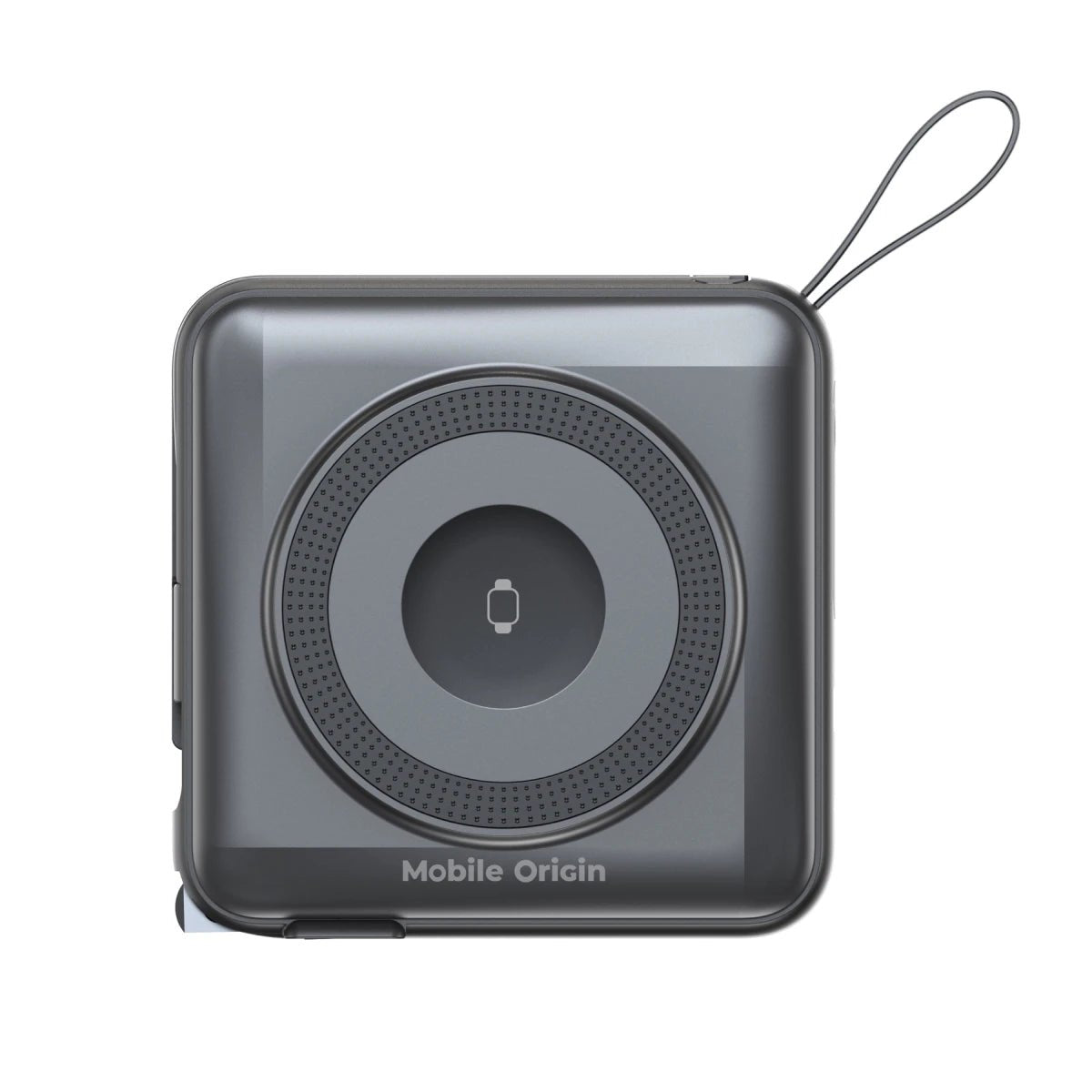 Mobile Origin - 3in1 Ασύρματο MagSafe PowerBank 10.000mAh και Φορτιστής Ταξιδίου με Ενσωματωμένα Καλώδια Lightning και Type - C και Εναλλάξιμα Βύσματα - Black