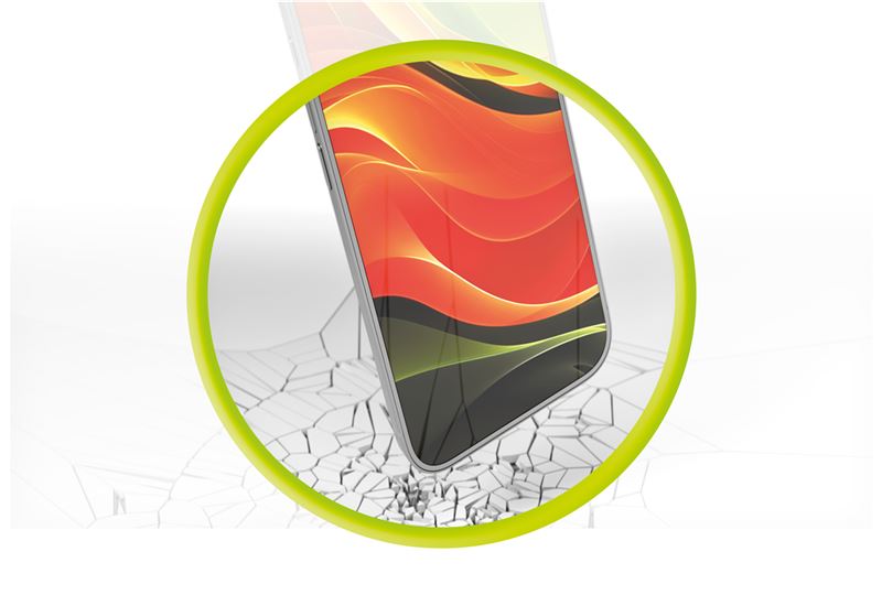 Mobile Origin iPhone 17 - 9H Full Screen Αντιχαρακτικό Γυαλί Οθόνης με Πλαίσιο Τοποθέτησης - Screen Guard - Black