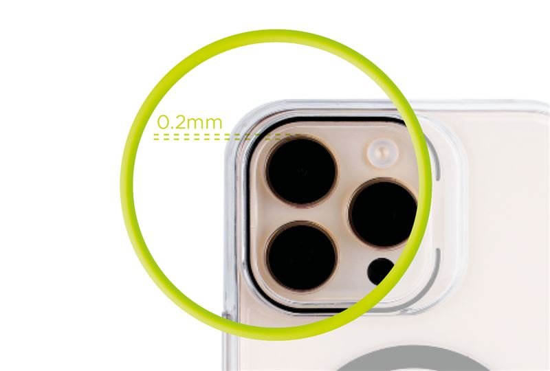 Mobile Origin iPhone 17 - Προστασία Κάμερας - Αντιχαρακτικό Γυαλί - Easy Lens Guards - Clear