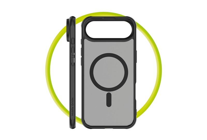 Mobile Origin iPhone Air - Σκληρή Θήκη με Πλαίσιο Σιλικόνης - Hybrid MagSafe - Matte Black