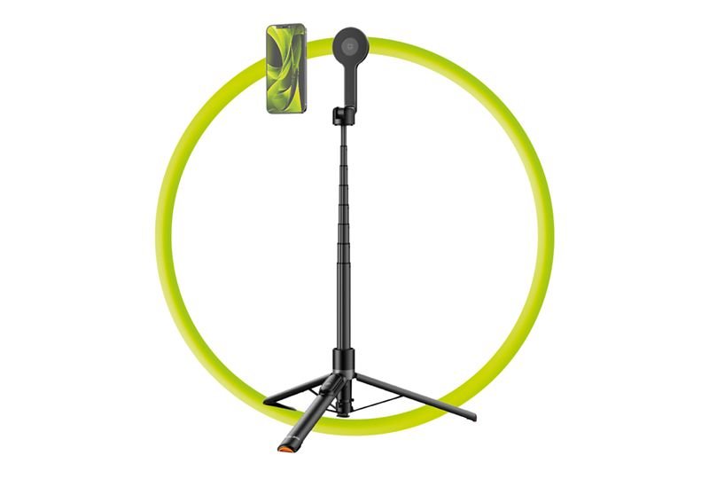 Mobile Origin - Ασύρματο MagSafe Selfie Stick με Τρίποδο και Bluetooth Τηλεχειριστήριο - S2 - Black