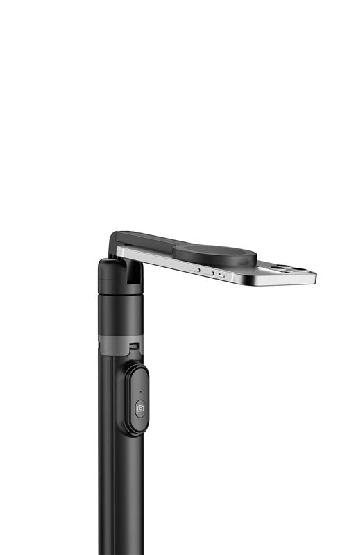 Mobile Origin - Ασύρματο MagSafe Selfie Stick με Τρίποδο και Bluetooth Τηλεχειριστήριο - S2 - Black