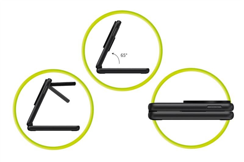 Mobile Origin PW8 - 3in1 Αναδιπλούμενος Ασύρματος MagSafe Qi2 Φορτιστής 15W - Black