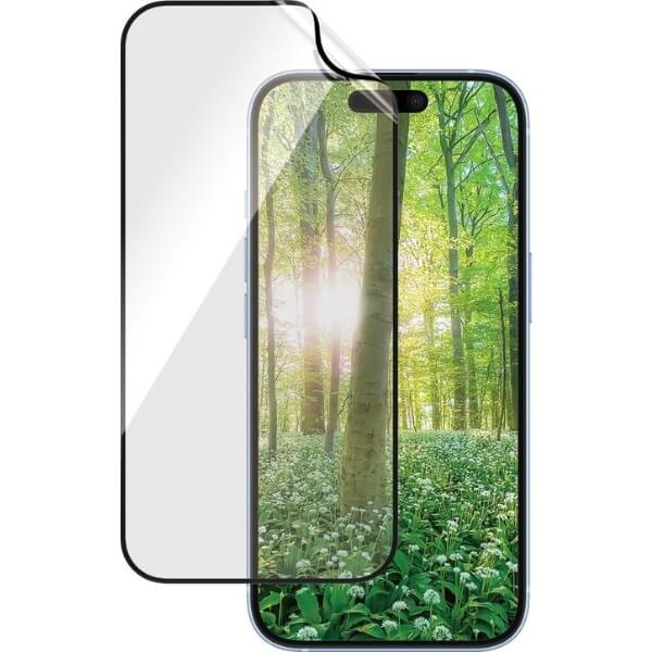 PanzerGlass iPhone 16 Eco Matrix Ultra-Wide Fit Προστατευτική Mεμβράνη Οθόνης - Διάφανη / Black