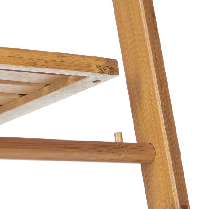 Relaxdays Πτυσσόμενη Βάση για Πετσέτες από Μπαμπού - Natural - 4052025202903