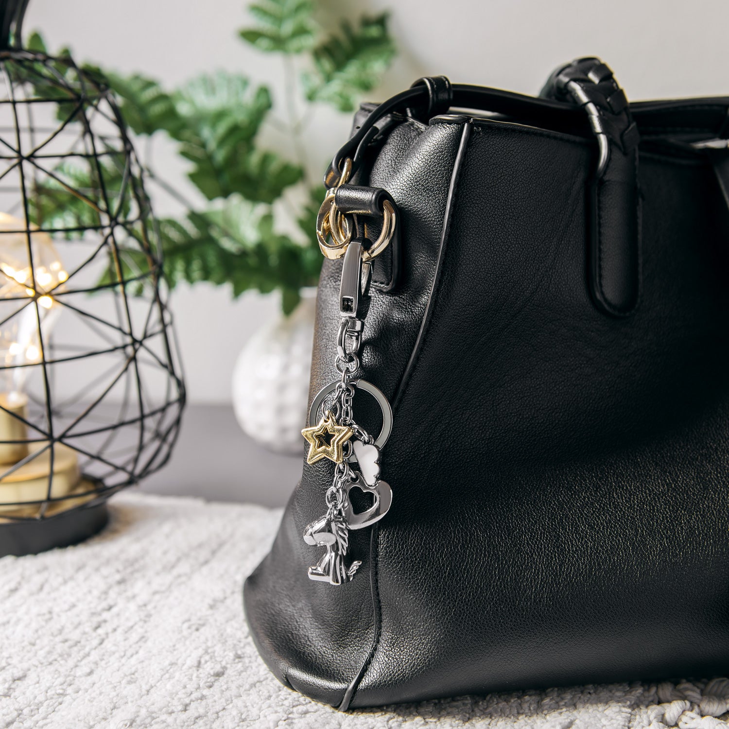 Navaris Unicorn Keychain Μπρελόκ Κλειδιών - Silver - 45104.01