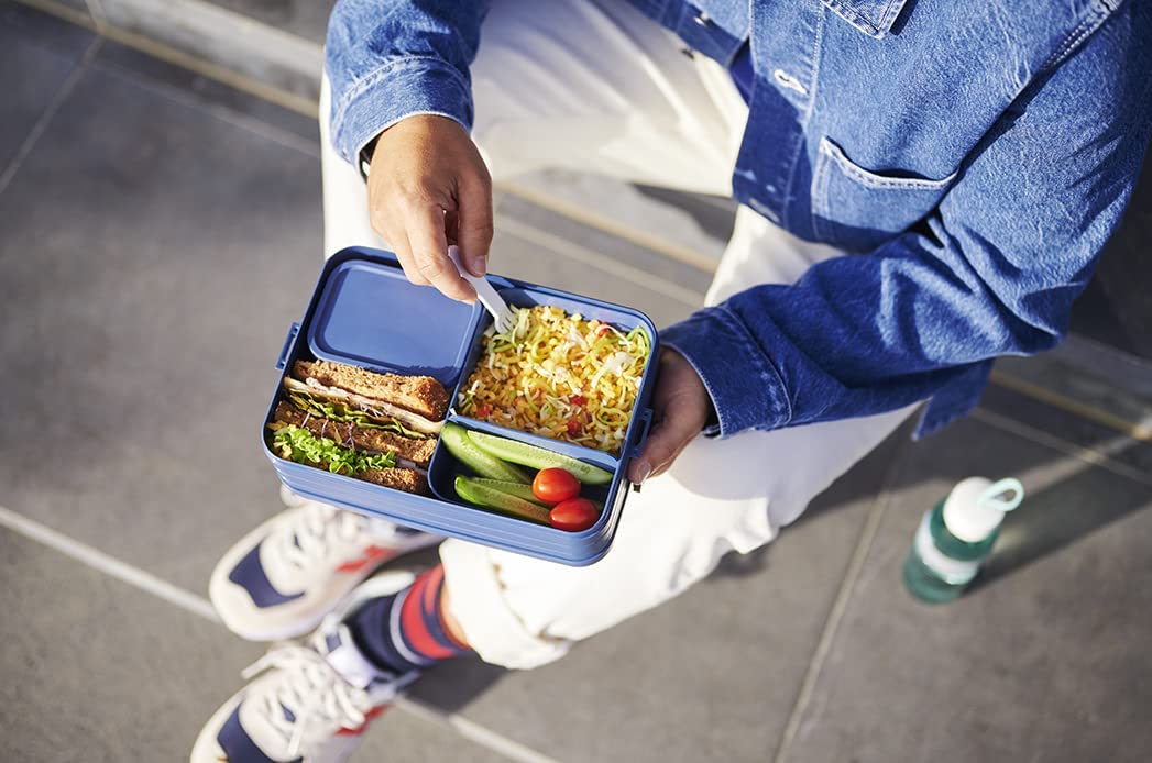Mepal Bento Lunch Box Take a Break - Δοχείο Φαγητού - BPA FREE - 1.5L - Nordic Green
