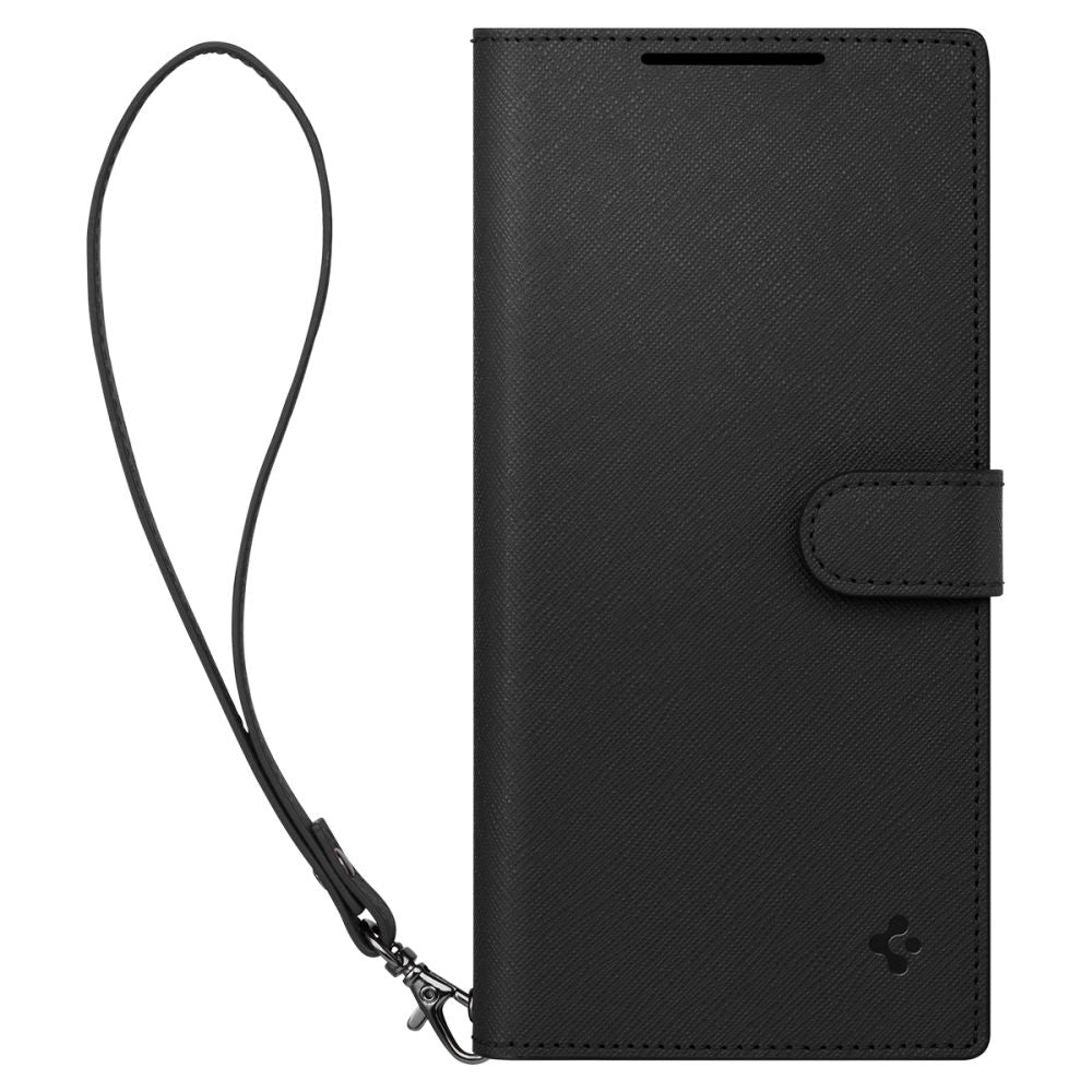 Spigen Samsung Galaxy S23 Ultra Wallet S Plus Θήκη Πορτοφόλι από Δερματίνη - Black