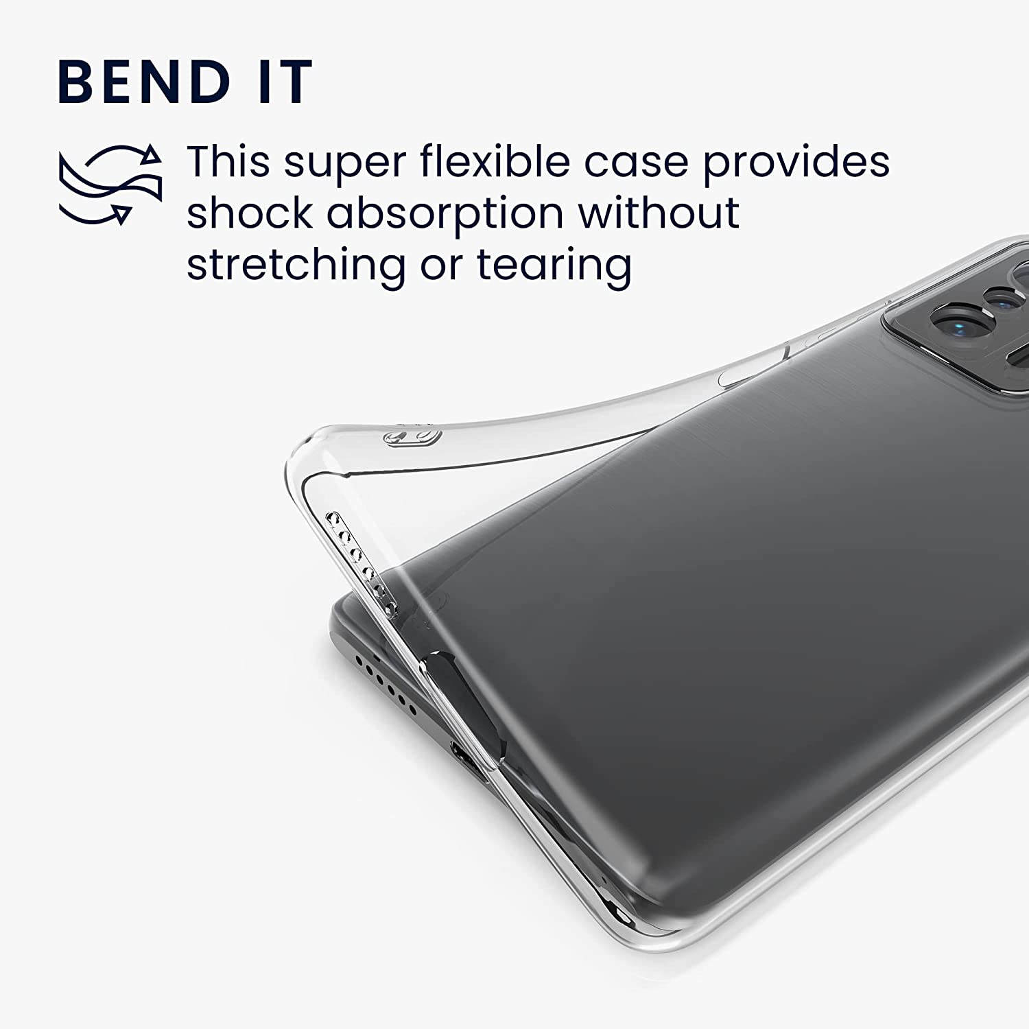 KW Xiaomi 11T / 11T Pro Θήκη Σιλικόνης TPU - Διάφανη - 56322.03