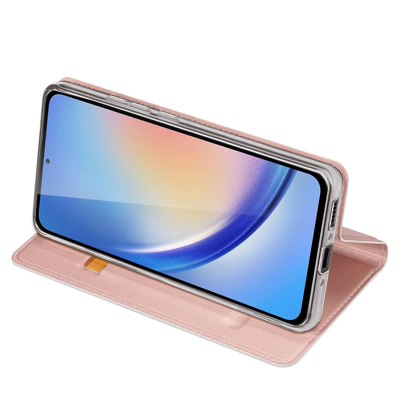 Dux Ducis Samsung Galaxy A35 5G Flip Stand Case Θήκη Βιβλίο - Pink