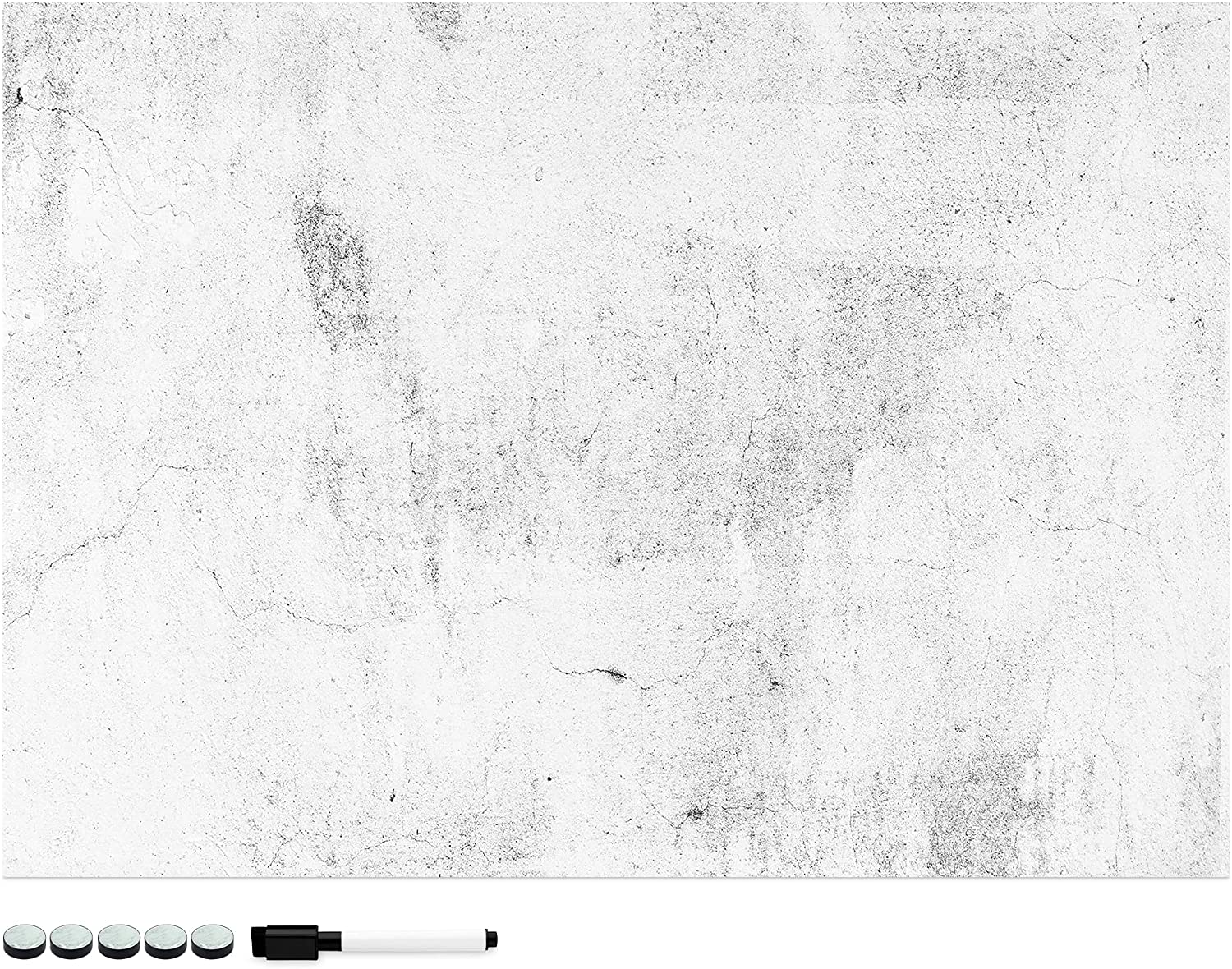 Navaris Μαγνητικός Πίνακας Ανακοινώσεων - 70 x 50 cm - Concrete - 49996.03