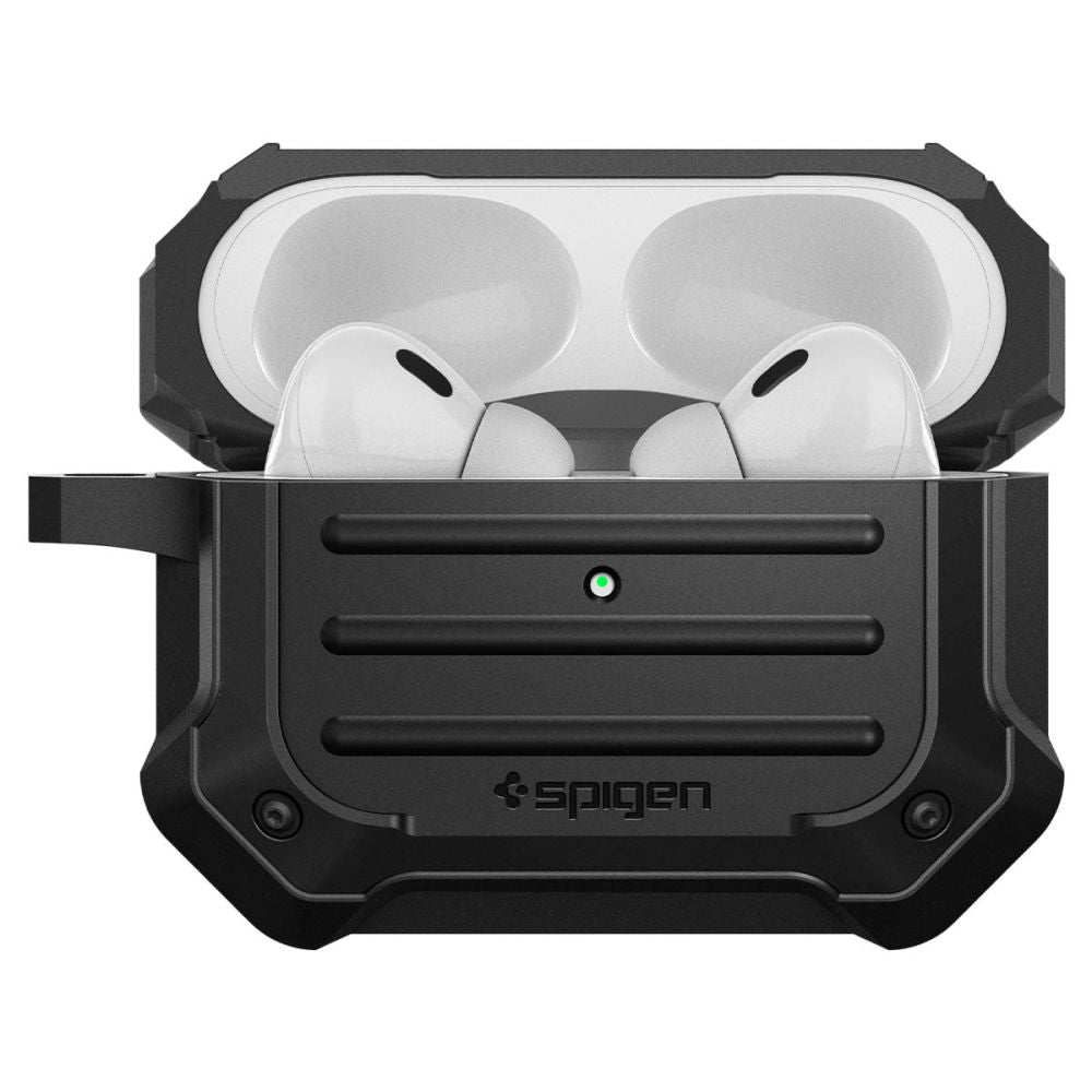 Spigen AirPods Pro 1 / 2 Θήκη από Σκληρό Πλαστικό με MagSafe - Tough Armor Mag - Black