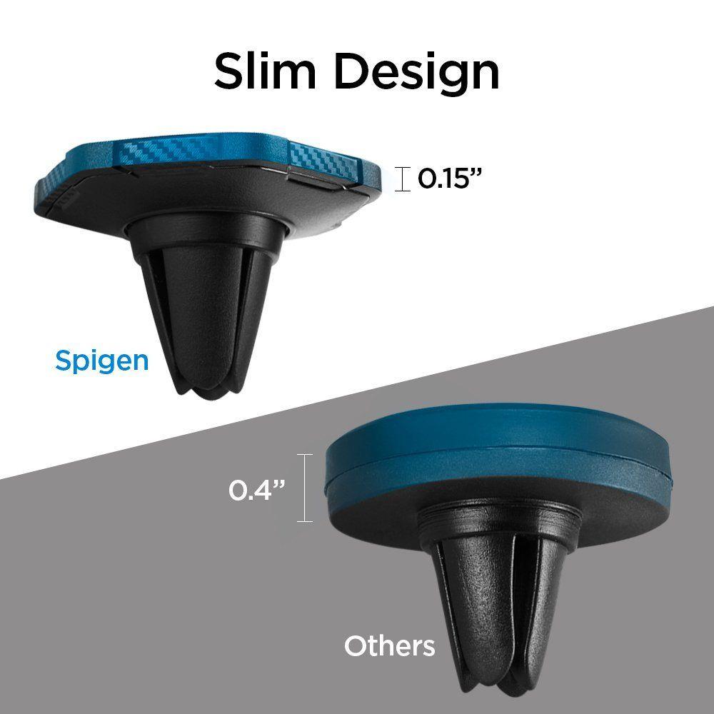 Spigen QS11 Air Vent Magnetic Car Mount Holder Βάση Αυτοκινήτου Αεραγωγού - Black