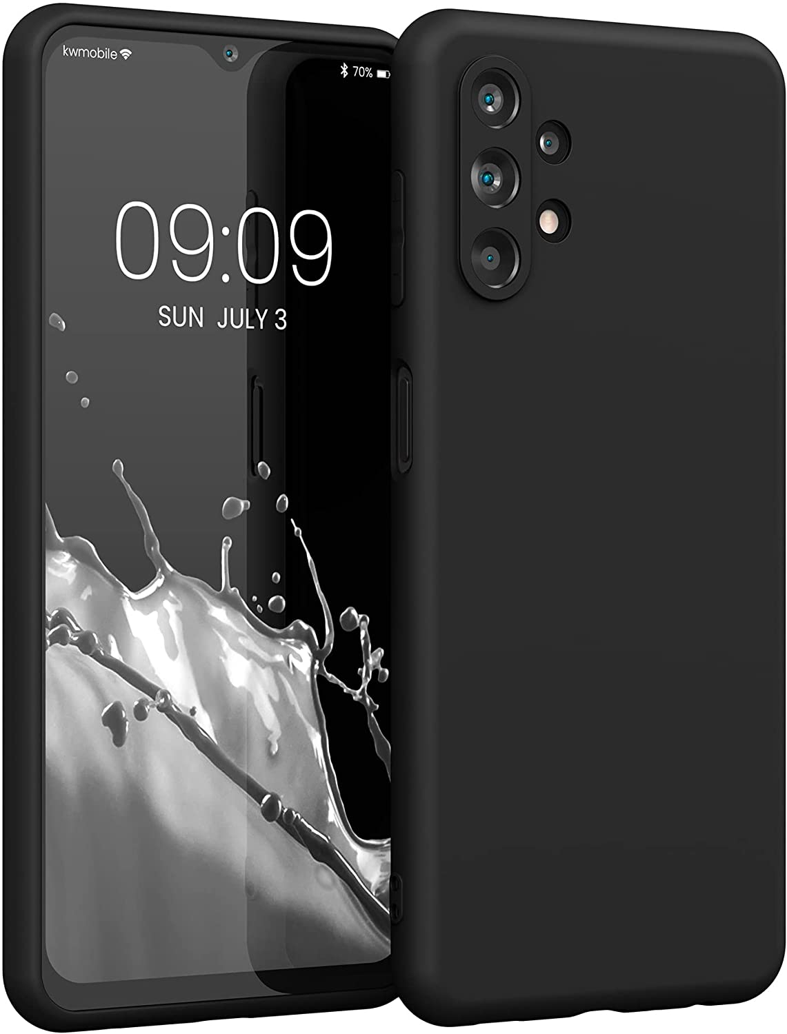 KW Samsung Galaxy A13 4G Θήκη Σιλικόνης TPU - Black - 57805.01